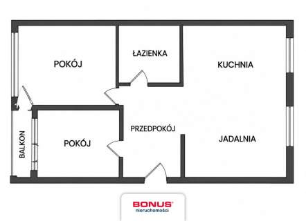 2 pokoje w Centrum