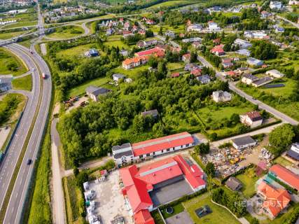 Działka inwestycyjna, S7, MPZP, media 3484 m2