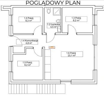 PARTEROWY APARTAMENT 4 POKOJE Z ZIELONYM TARASEM