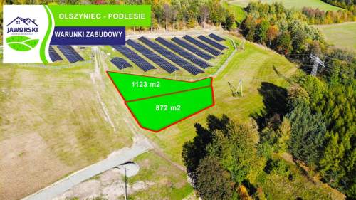 NOWE DZIAŁKI - Olszyniec - PODLESIE - warunki zabudowy