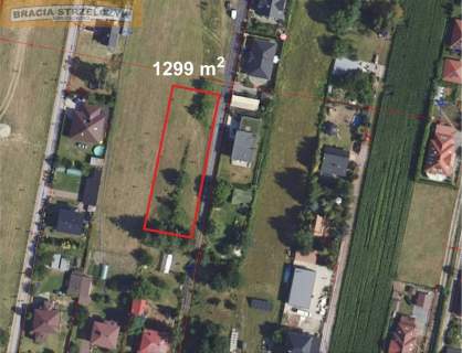 Działka budowlana na sprzedaż, 1299 m2, Kampinos