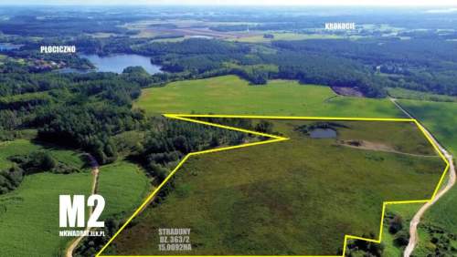 Działka na sprzedaż, 150092 m2, Ełk