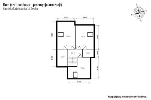 Piękny wolnostojący dom 4 lub 6 pokoi