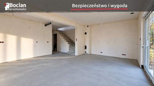 Nowoczesny bliźniak w stanie deweloperskim-Banino
