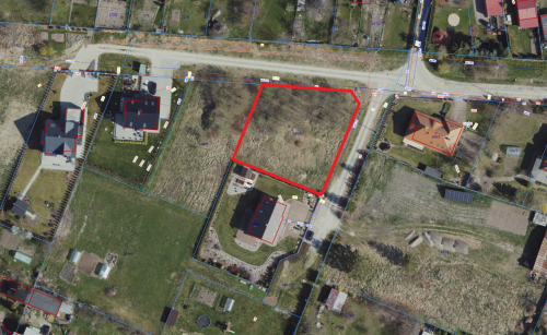 Działka budowlana nr 188/4 obręb 18 Malbork Urocza 1227 m2