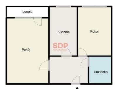 2 oddzielne pokoje gotowe do wprowadzenia balkon super