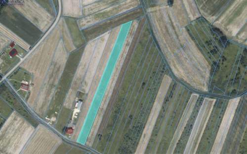 Działka rolno-budowlana 60 ar 6 ar budowlane z prądem - Ryczów,