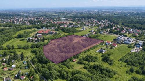 Duży grunt budowlany 3306 m Czyżyny Kraków