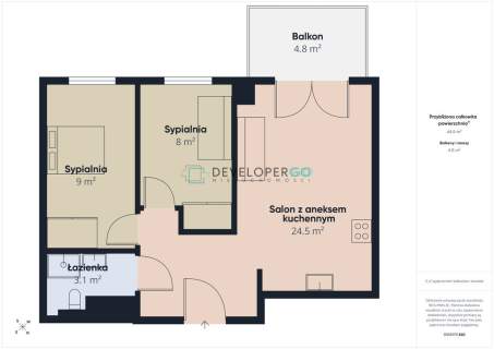 Apartamenty CIEPŁA 38 3 pokoje