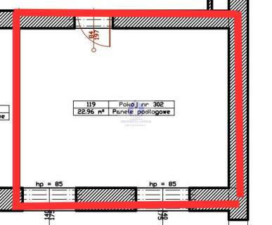 Mokotów lokal biurowy 22,96 m2 do wynajęcia
