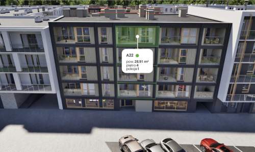 NOWE Mieszkanie 28,91 m2 ul. Klonowa