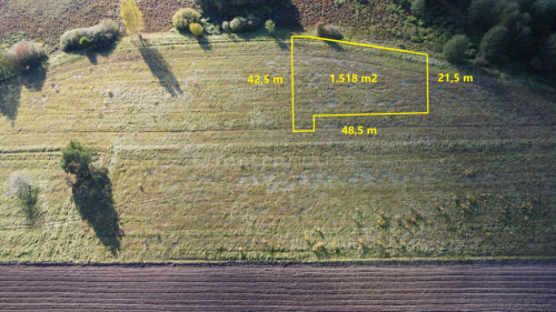 Działka na sprzedaż, 1518 m2, Brańszczyk