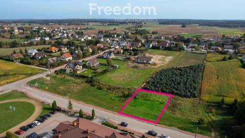 Atrakcyjna działka budowlana 1100m2 z MPZP