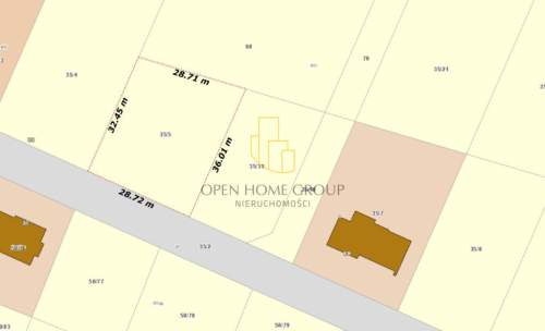 Wrocław, Radomierzyce, działka 777 m2