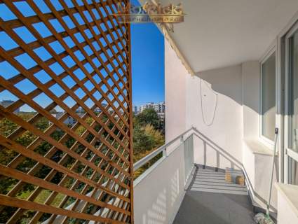 Stylowe 2 pokoje przy metrze Imielin 48 m Balkon