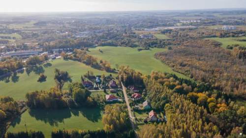 Barczewo-Ruszajny, działka budowlana pod lasem, MPZP