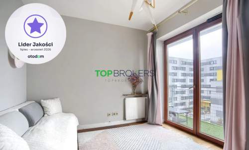 Komfortowe 3 pokoje z kominkiem, balkon, garaż