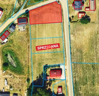 DZIAŁKA 1.058M2 STARY JASINIEC Z W.Z.