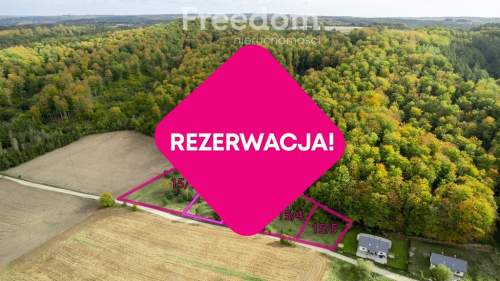 Działka przy lesie   sasiedztwo dwóch jezior 