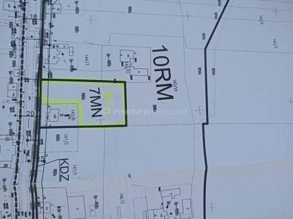 działka budowlana 3000m2 Korzeń/Łąck z MPZP