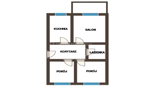 ŚCISŁE CENTRUM RYBNIKA. BALKON UL. WYSOKA