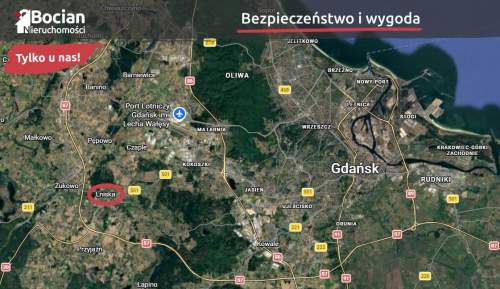 Płaska Działka Budowlana -Lniska