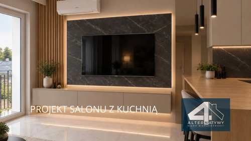 2 Sypialnie Salon z kuchnią po remoncie