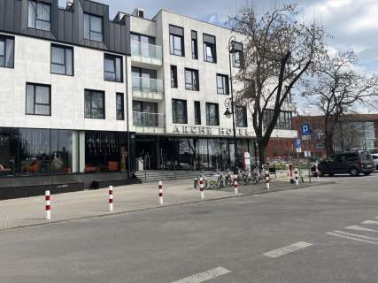 Pokój o pow. 16,26 m2 w hotelu ARCHE w Lublinie.