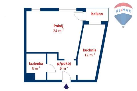 Mieszkanie 45m2 na Ursynowie, blisko lasu Kabackiego