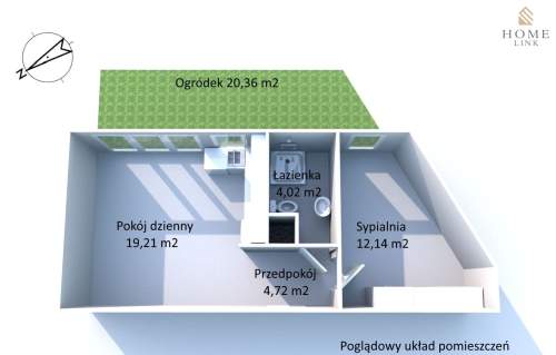 Parter z ogródkiem w Aurorze ul. Barcza 50l