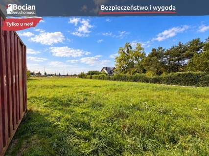 Płaska, słoneczna, ogrodzona z PnB - Klukowo