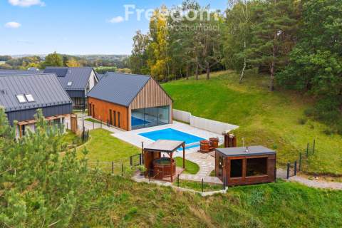 Nowoczesny całoroczny dom z basenem, sauną i jacuzzi w sercu...