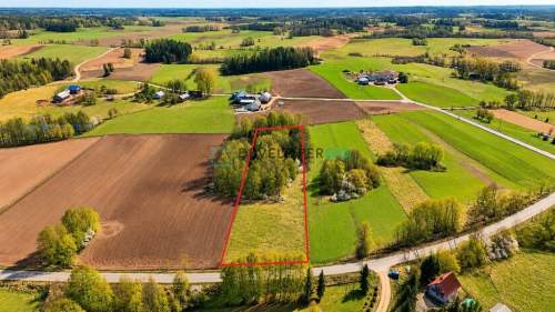 Działka budowlana 2500m2 Supienie