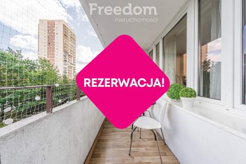 Kawalerka z dużym balkonem przy Kępie Potockiej
