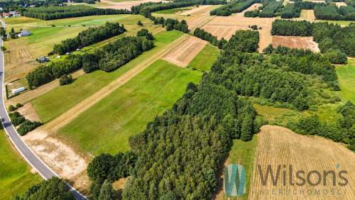 7100 m WZ na 2 domy Prąd Las 15 zł/m