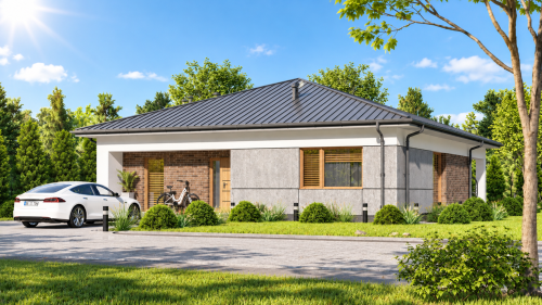 Dom Wolnostojący z pompą ciepła-Wieliszew 147m2