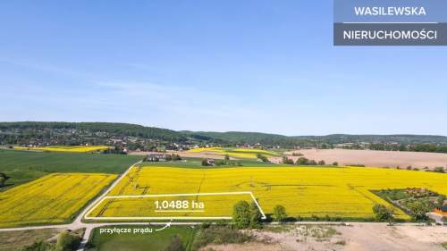 Teren pod usługi / 600 m od PKP Pisary