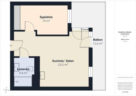 2 pokoje w stylu glamour I Balkon I Garaż