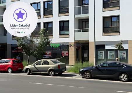 Lokal usługowy przy ulicy, witryna, parking