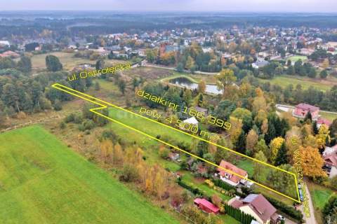 Długosiodło działka 4 500 m2 20 ar MN 