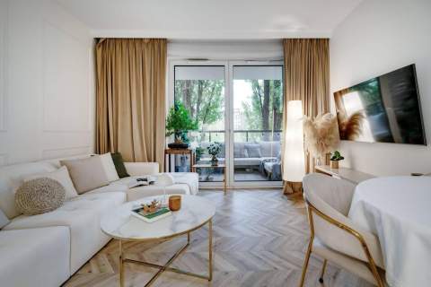 Eleganckie 4-pok mieszkanie   2 łazienki, 2 garderoby, 2 msc...