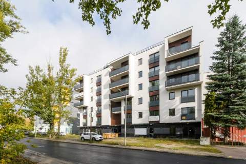 Przestronne studio 35,5 m z tarasem Służewiec, Warszawa