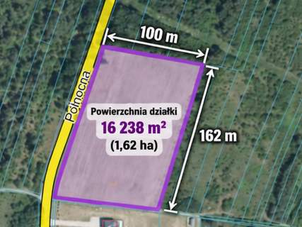 Działka inwestycyjna 1,62 ha - Szydłowiec S7 - MPZP 9U-P