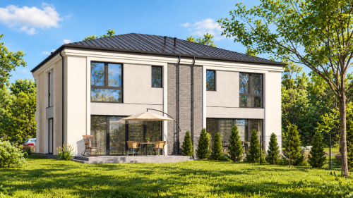 Dom, dwulokalowy - Wieliszew ul. Podgórna 110,90m2