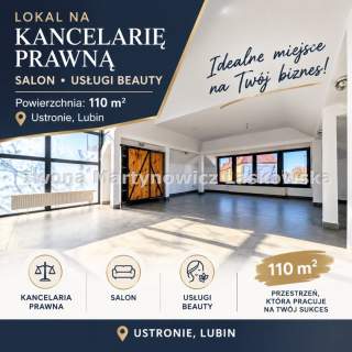 Lokal handlowo - usługowy - 110m2, Lubin