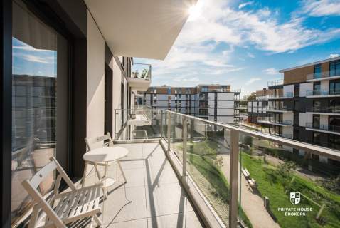 2 pokoje Apartamenty Novum Rakowicka Balkon