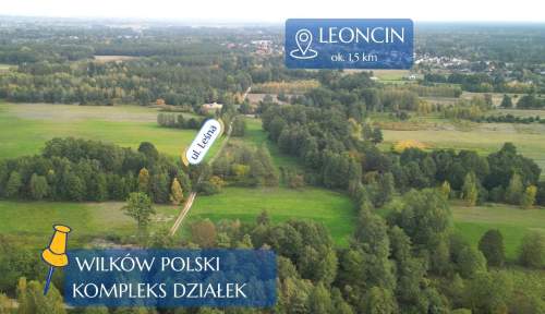 Działka budowlana 1045m2, Wilków Polski