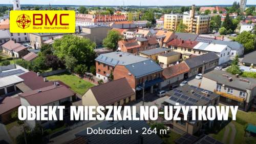Przestronny budynek mieszkalno-usługowy