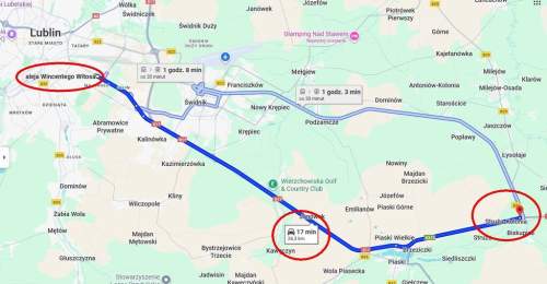 Siedlisko na działce 99a 20 minut od Lublina.
