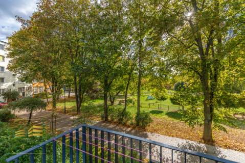2 pokoje, balkon, piwnica Kleeberga